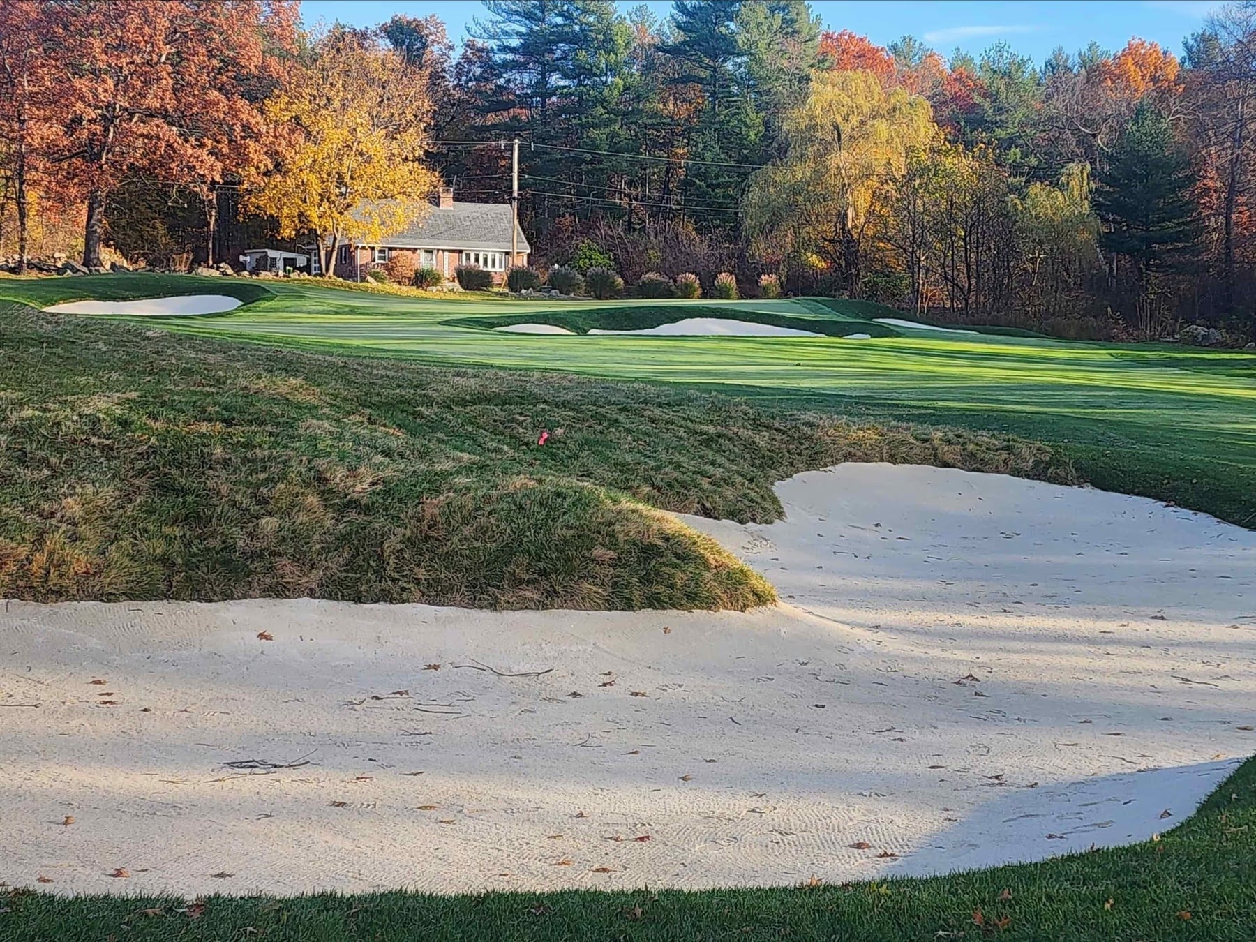 Nagle Design completes bunker redesign project at historic Massachusetts club